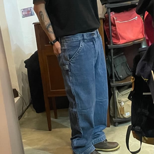 00s Old Navy 빈티지 카펜터 데님팬츠 33x30