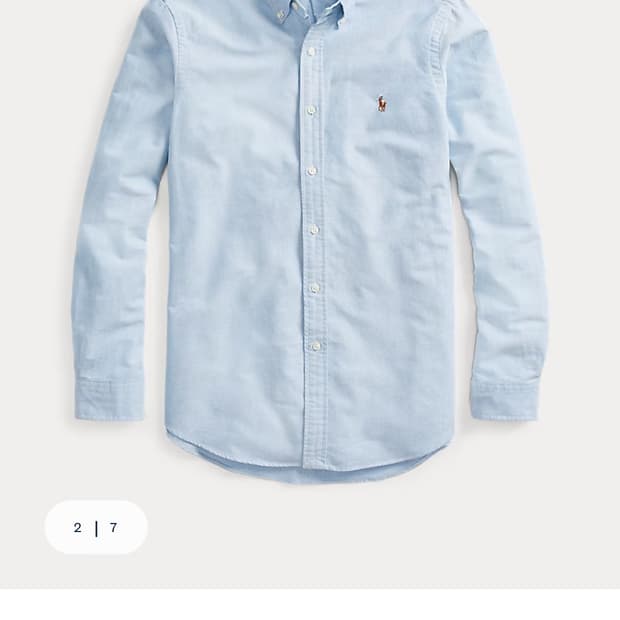 폴로 아이코닉 옥스포드 셔츠 