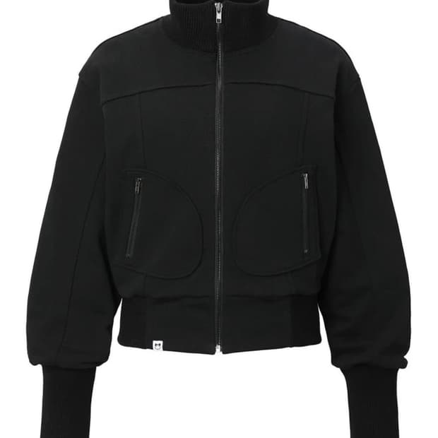 쓰리타임즈 Lauren zip-up jacket