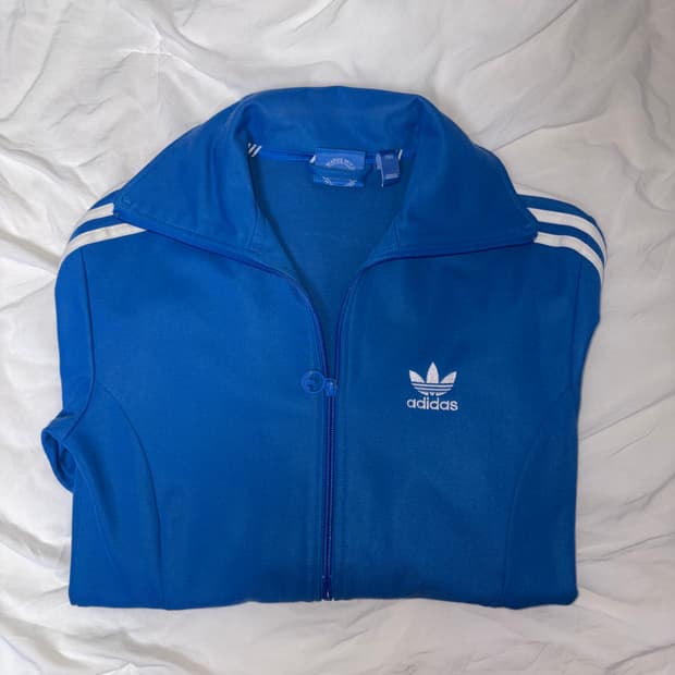 *코발트 블루* 아디다스 져지