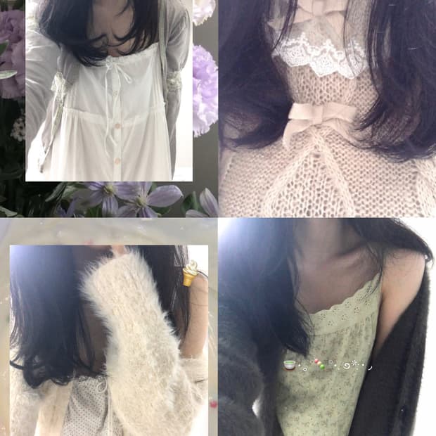 겨울 모리걸 코디세트 랜박 랜덤박스 리즈리사 엑시즈팜 빈티지 코코모리