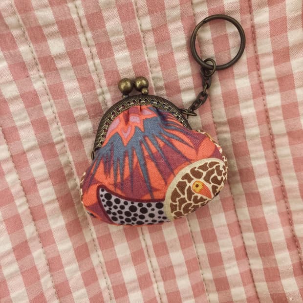 핸드메이드 복조리 코인지갑 키링