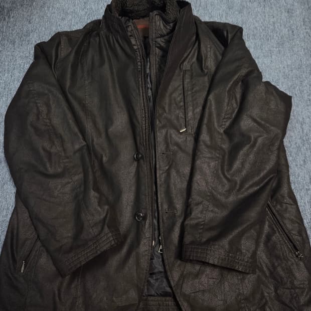 L)빈티지 크랙블레이저