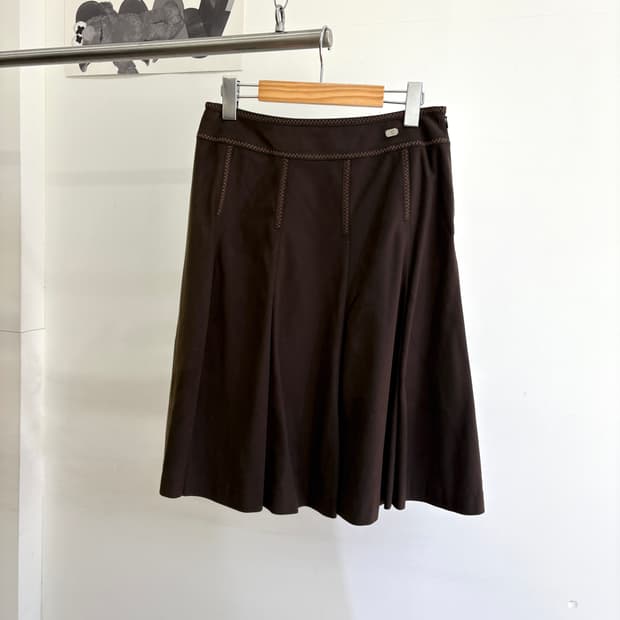 COURREGES 미디스커트