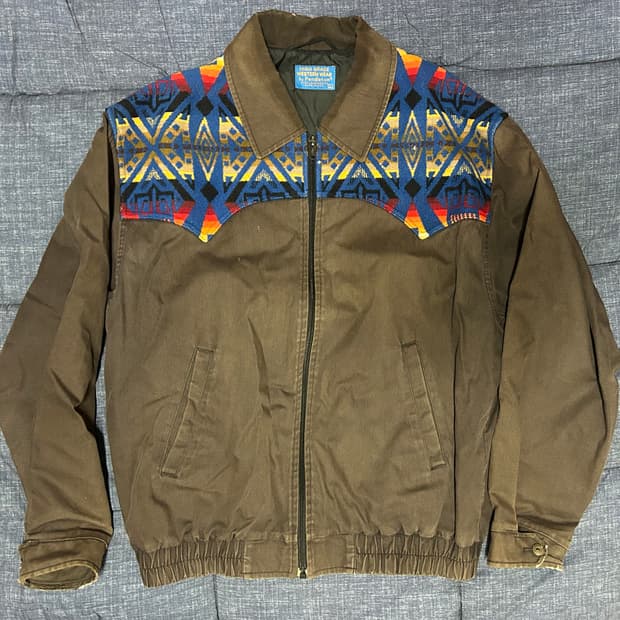 80s 펜들턴 나바호 자켓 made in usa