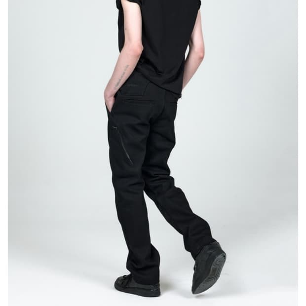 MPa WALLET RAW PANTS (BLACK)
