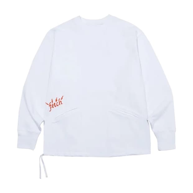 페치 US 코튼 로고 크루넥 스웨트셔츠 S사이즈