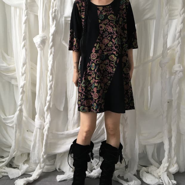 Ethnic mood patch layer onepiece