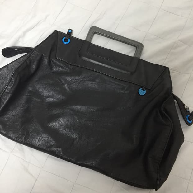 디젤 레더 빈티지 백