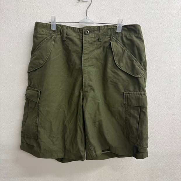 20세기 밀리터리 미군 카고 밀리터리 하프 팬츠