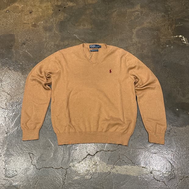 POLO 폴로 랄프로렌 피마코튼 니트 L