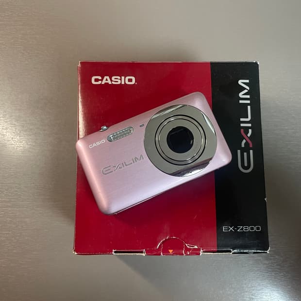 카시오 엑슬림 z800 핑크 casio ex-z800 풀박