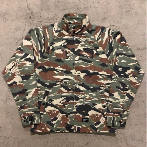 old stussy 카모플라 자켓 야상