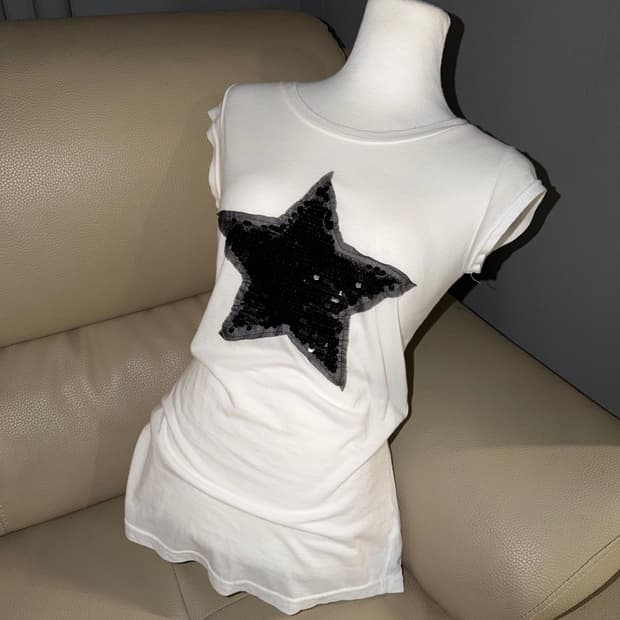 spangle star point top