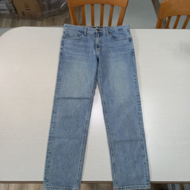 31 PIECE WORKER 워싱 스판 슬림일자진 31-452