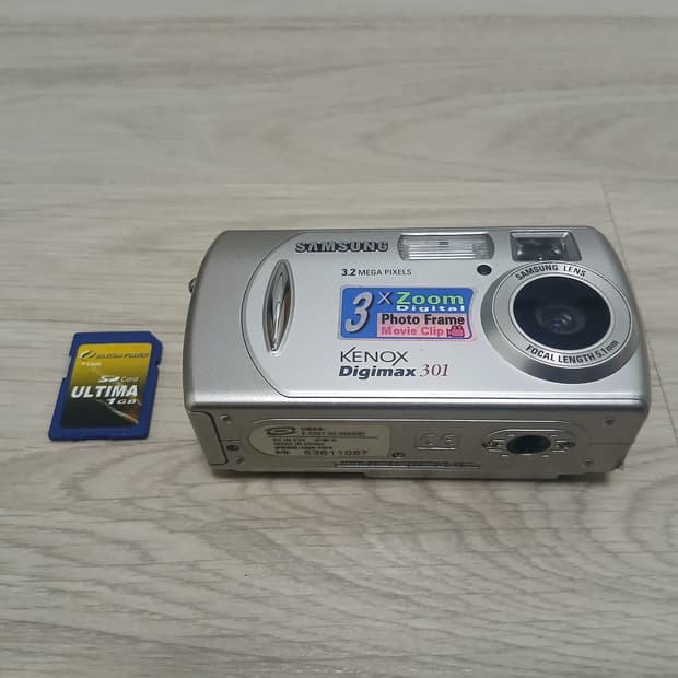 삼성 케녹스 digimax 301 디카
