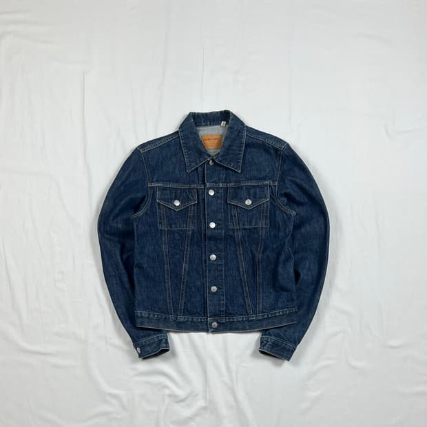 90‘s 98년도 헬무트랭 helmut lang 트러커 데님 청자켓