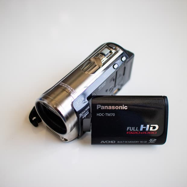 Panasonic HDC-TM70-K / 빈티지 디지털 캠코더
