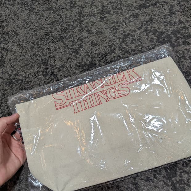 넷플릭스 Stranger Things 토트백