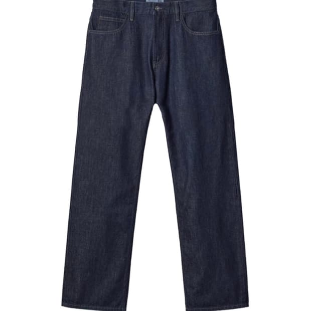 유니클로 x JW 앤더슨 스트레이트 진 블루 