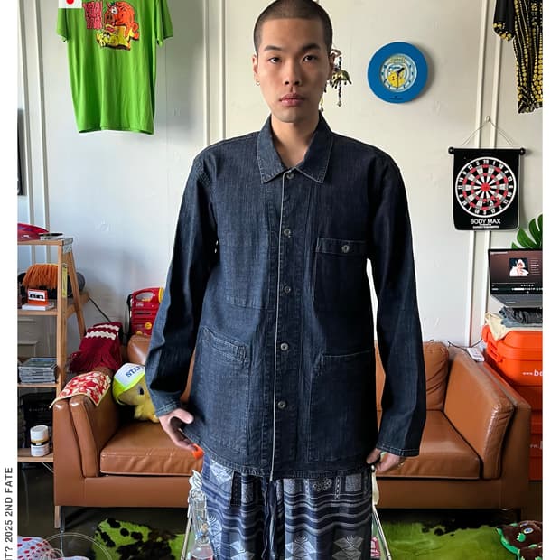 90-00s KANSAI YAMAMOTO Denim Field JK