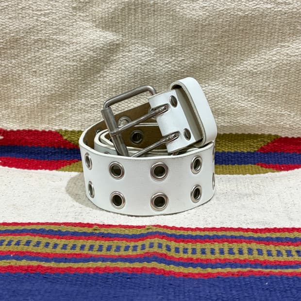 코코룰루 락시크 y2k 더블핀 개리슨 아일렛 벨트 