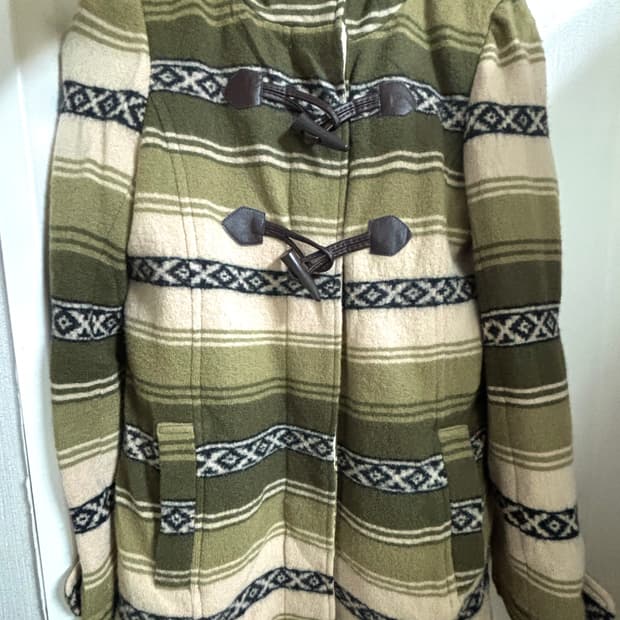 말차 떡코 가벼워서 지금 딱! 빈티지 모리 떡볶이코트 급처