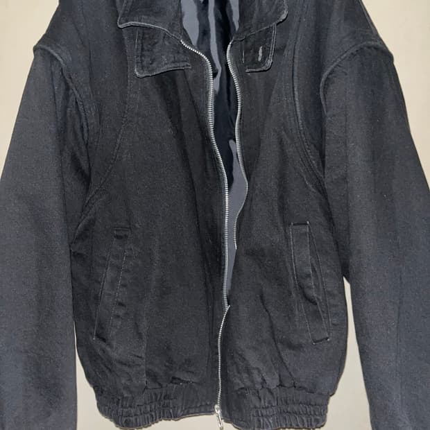 빈티지 더블 카라 데님 재킷