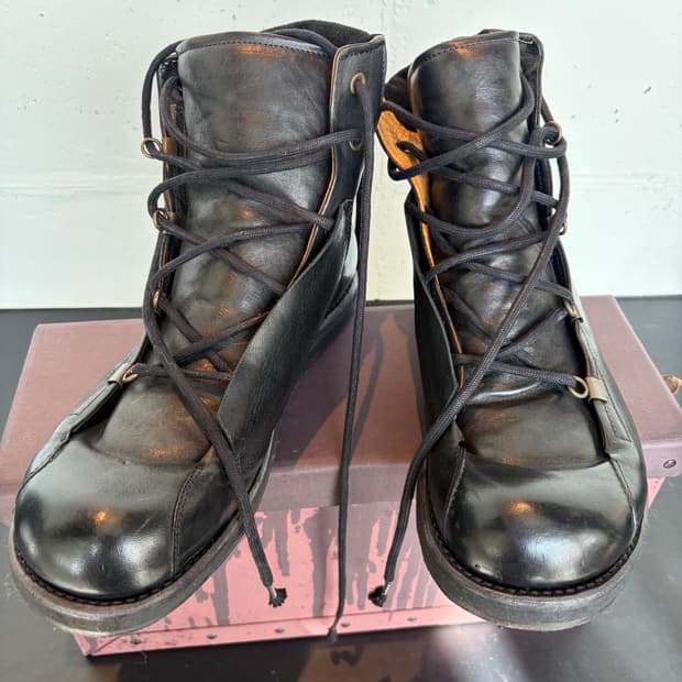 Leon Emanuel Blanck 아티잔 디스토션 부츠