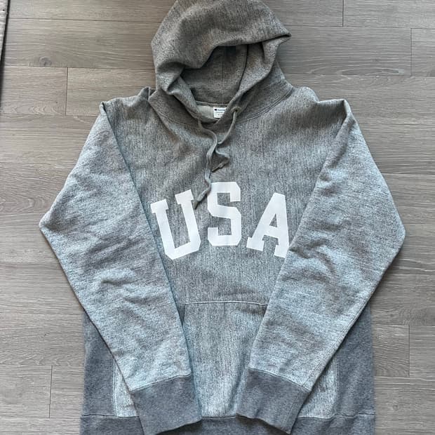 챔피언 리버스 위브 후드티