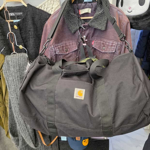 칼하트 더플백 보스턴 블랙