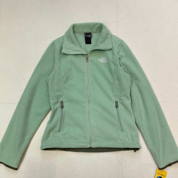 노스페이스 후리스집업 피스타치오