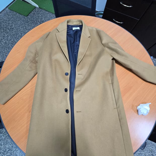 인사일런스 울 캐시미어 혼방코트 L사이즈