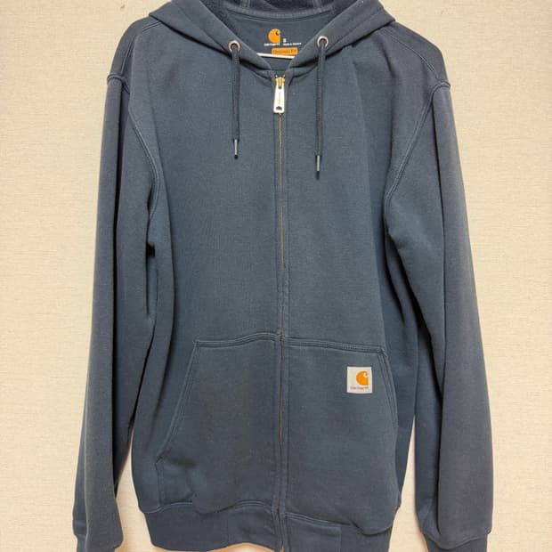 칼하트 네이비 후드집업 판매합니다