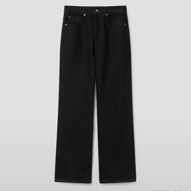 [W30/L30]벨리에 트루 스트레이트 원 워시드 블랙