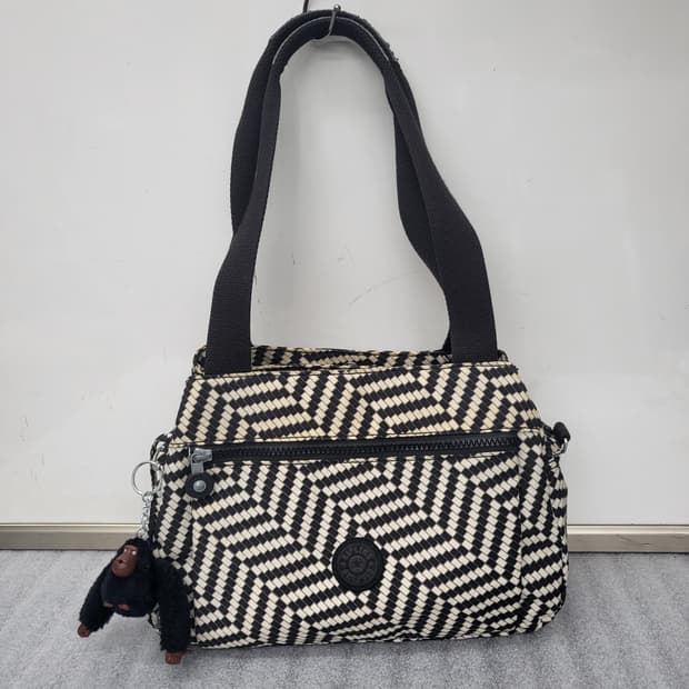 키플링정품 레오파드 패턴 토트백30x20cm