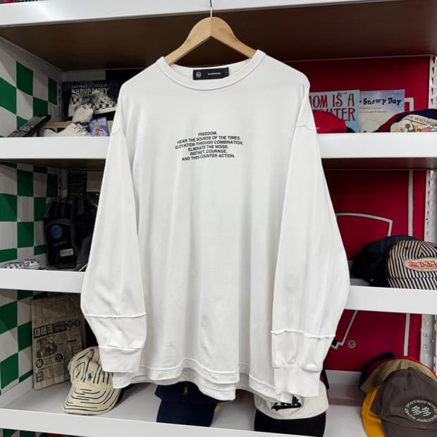 GU x 언더커버 롱슬리브 티셔츠 (L)    