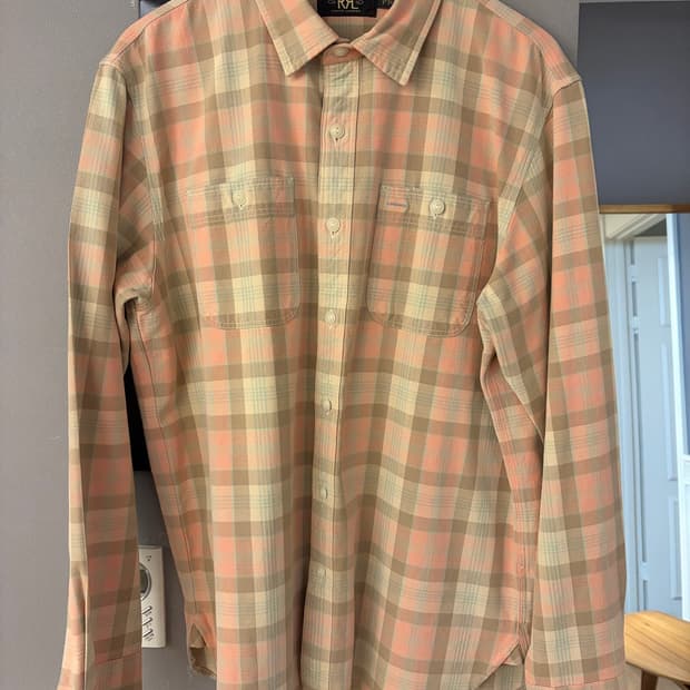 RRL 체크워크셔츠