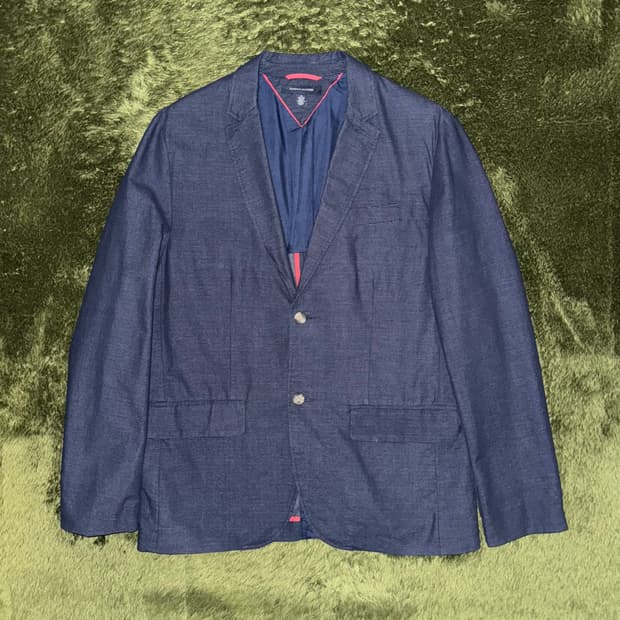 [XL] 타미힐피거 USA 샵 오더 스페셜 에디션 텍스쳐드 블레이저