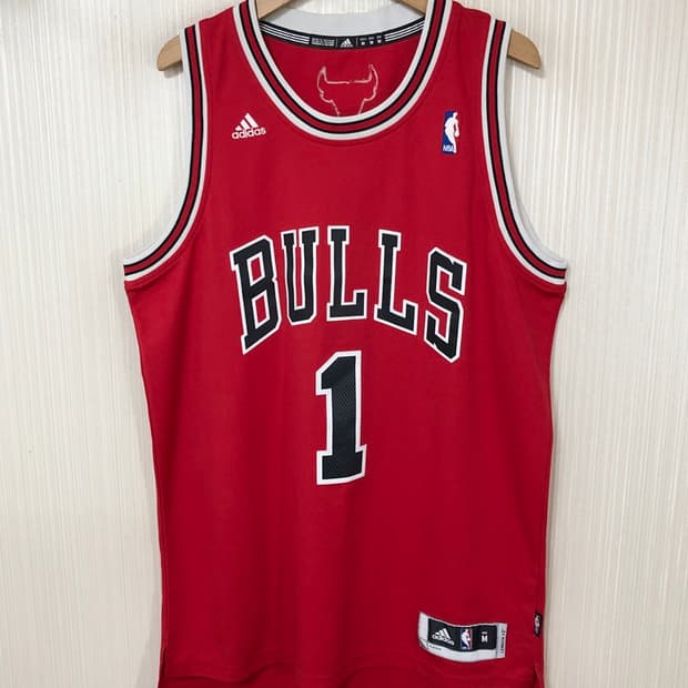 NBA 아디다스 시카고불스 스윙맨유니폼 M(105) #1 데릭로즈