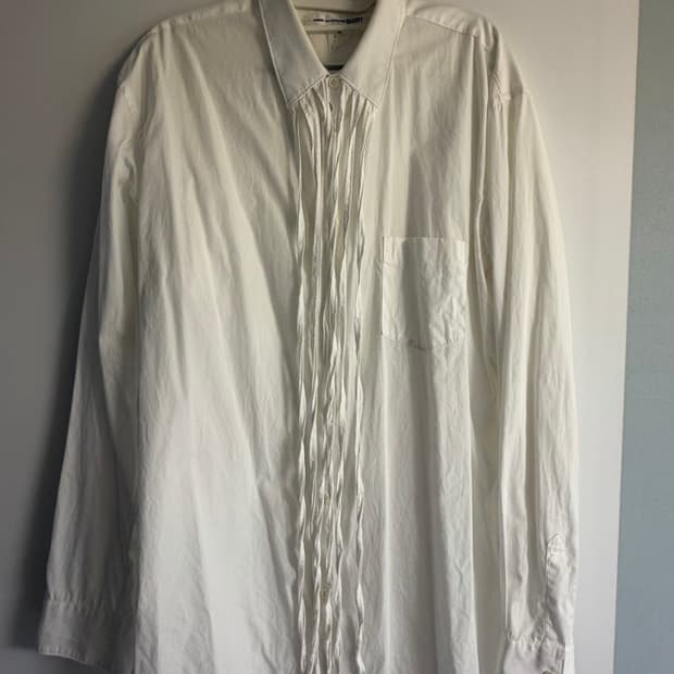 꼼데가르송 프릴 셔츠 