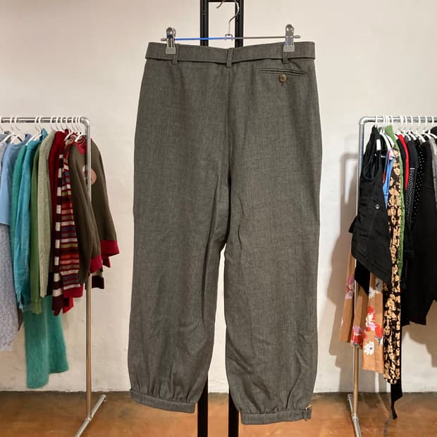 생로랑 크롭 슬랙스 34