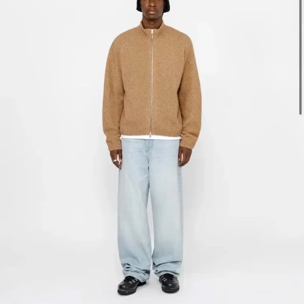 stussy 스투시 니트집업