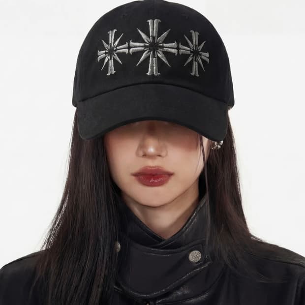 아이돈워너셀 캡모자 Trinity View Maxi Cap Black