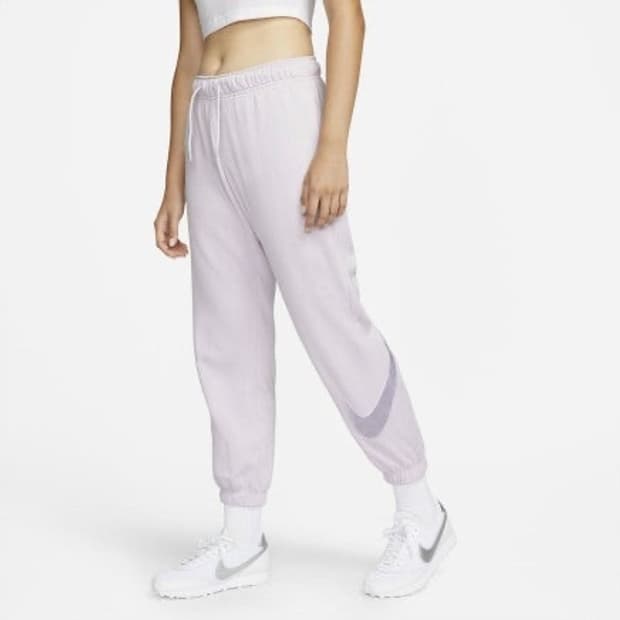 나이키 팜므 미드라이즈 플리스 조거 팬츠