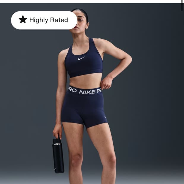 나이키 프로 우먼스 쇼츠 3인치