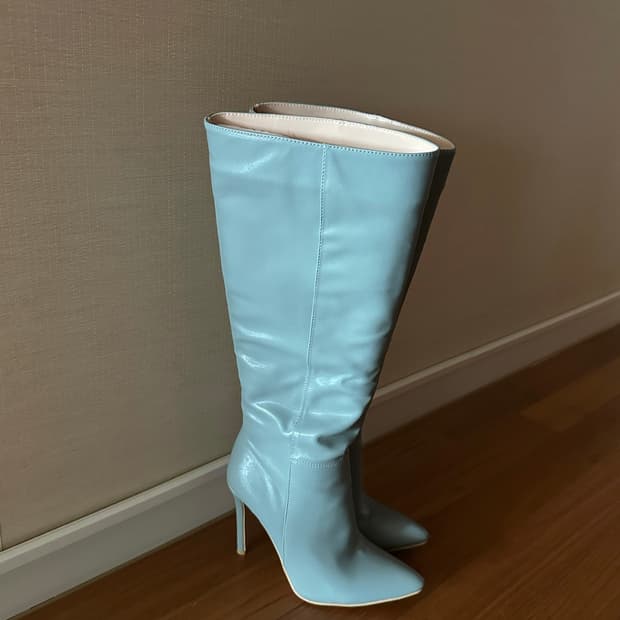 뮤트색 롱부츠 UK4