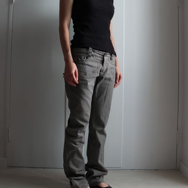 Diesel low-rise cotton pants