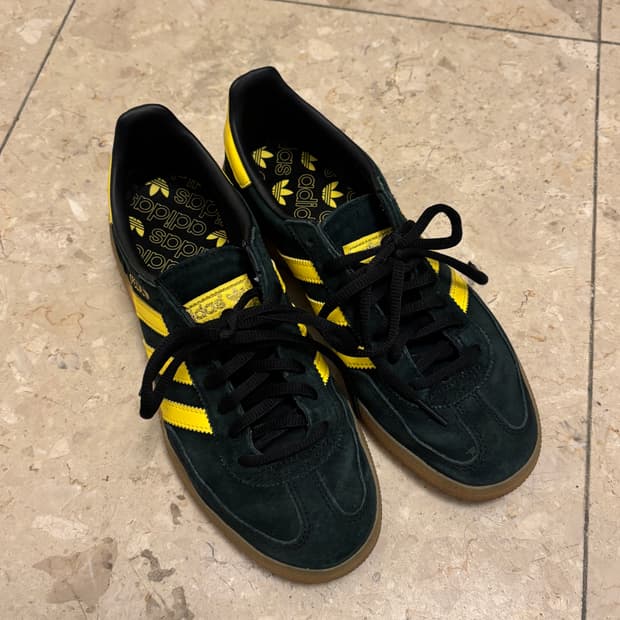 아디다스 스페지알 블랙 옐로우 245