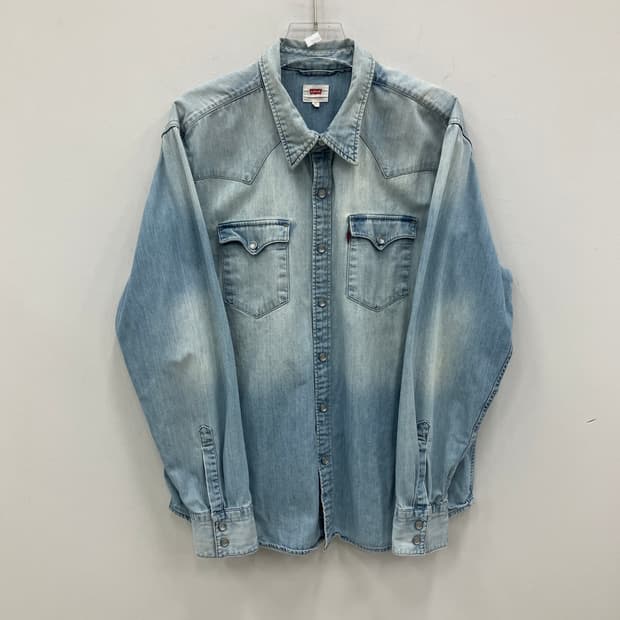 리바이스 바스토우 웨스턴 데님 셔츠 XL